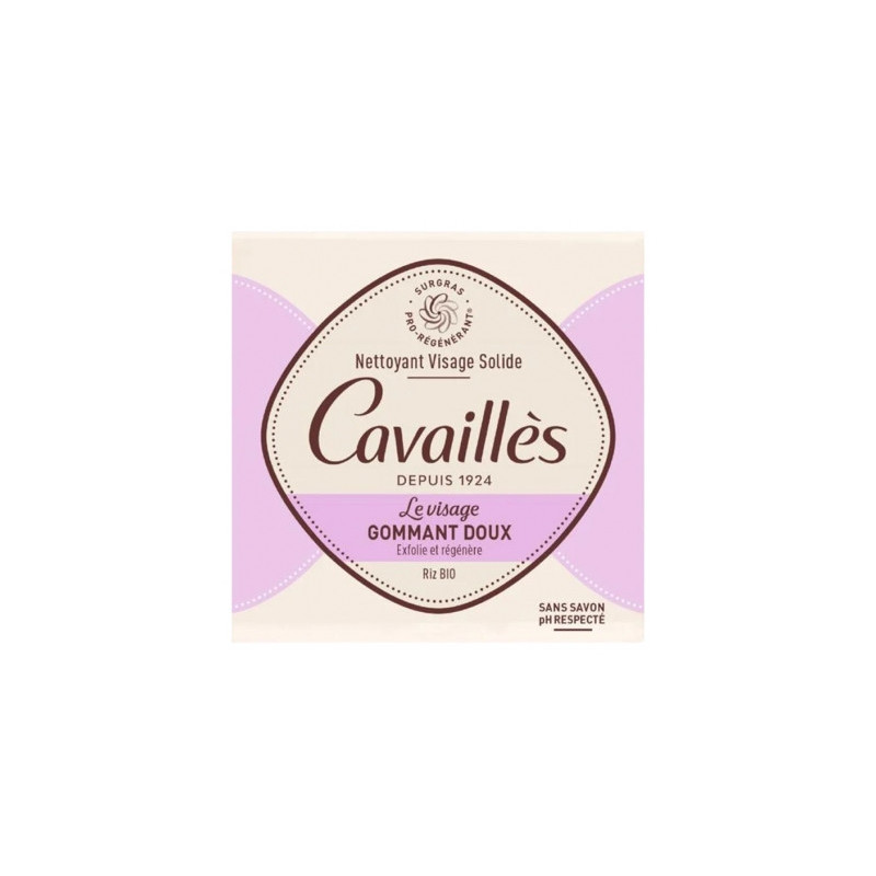 Cavaillès – Nettoyant visage solide Gommant Doux, 70 g Cavaillès – Nettoyant visage solide Gommant Doux, 70 g