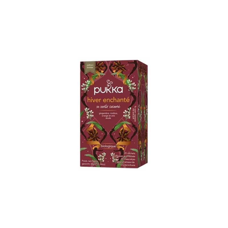 Pukka – Infusion biologique Hiver Enchanté, 20 sachets Pukka – Infusion biologique Hiver Enchanté, 20 sachets