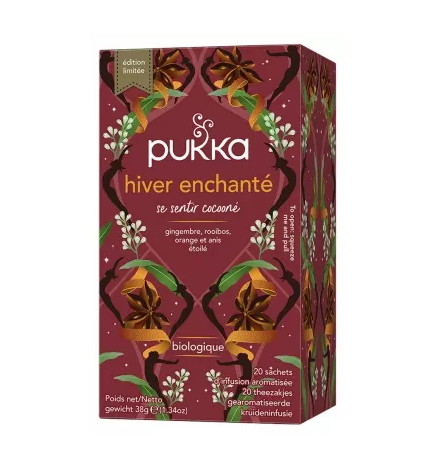 Pukka – Infusion biologique Hiver Enchanté, 20 sachets
