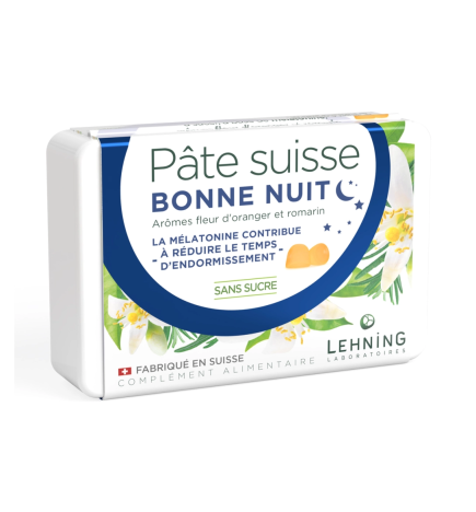 Lehning – Pâte suisse Bonne Nuit, 40 gommes