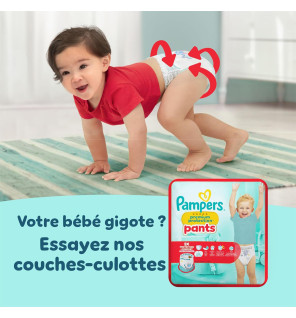 Pampers – Couches Premium Protection taille 3, 6 à 10 kg