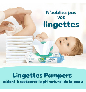 Pampers – Couches Premium Protection taille 2, 4 à 8 kg