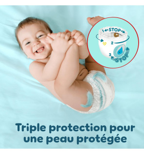 Pampers – Couches-culottes Premium Pants taille 4, 9 à 15 kg, 31 couches
