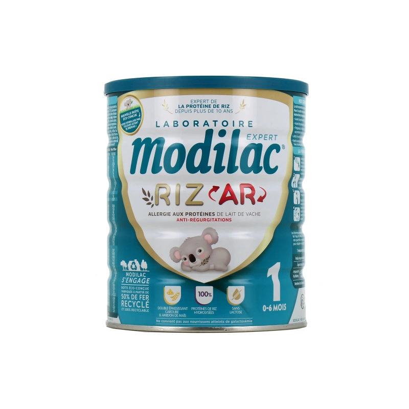 Modilac – Expert Riz AR Lait 1er âge, 800 g Modilac – Expert Riz AR Lait 1er âge, 800 g