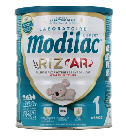 Modilac – Expert Riz AR Lait 1er âge, 800 g