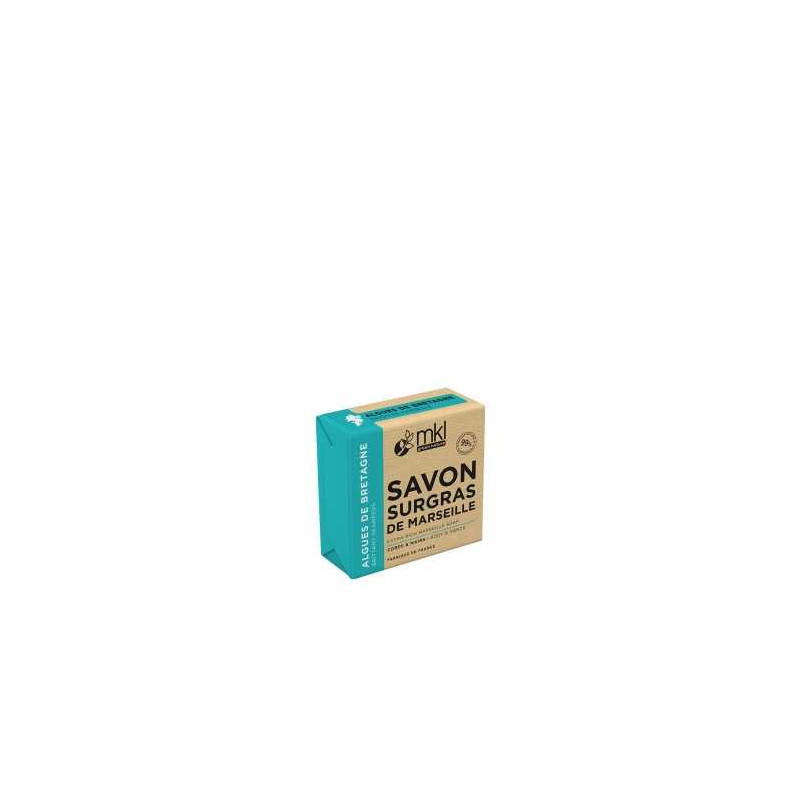 MKL Green Nature – Savon de Marseille surgras aux algues de Bretagne, 100 g
