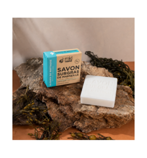MKL Green Nature – Savon de Marseille surgras aux algues de Bretagne, 100 g