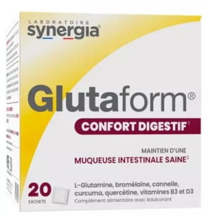 Synergia – Glutaform Confort Digestif, 20 sachets