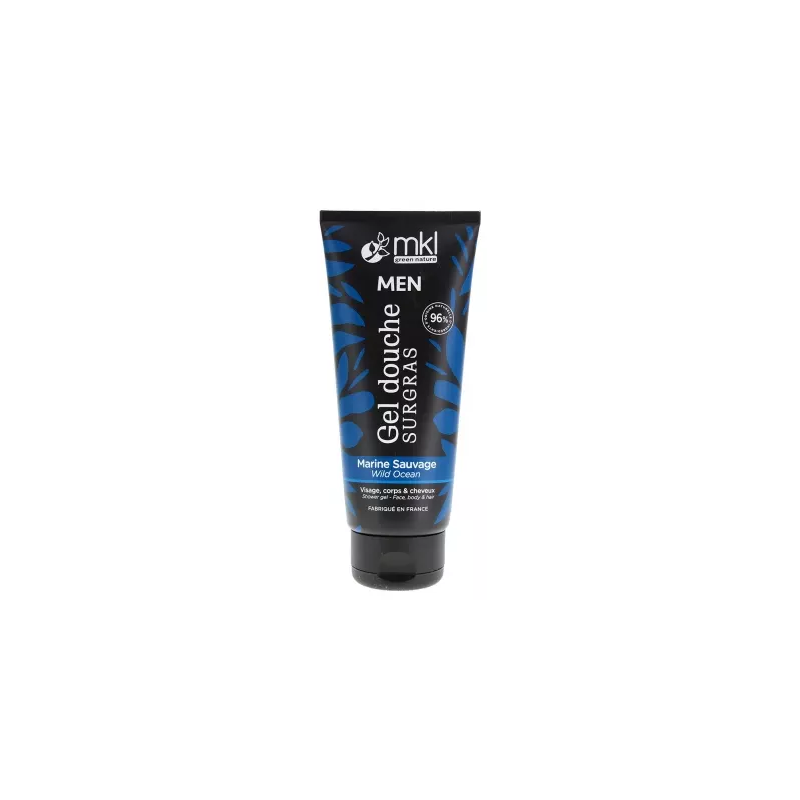 MKL Green Nature Men – Gel douche surgras Marine Sauvage, 200 ml MKL Green Nature Men – Gel douche surgras Marine Sauvage, 200 ml