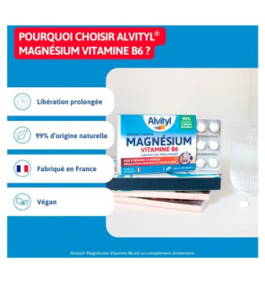 Alvityl – Magnésium Vitamine B6, 45 comprimés