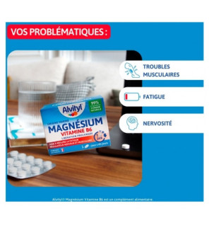 Alvityl – Magnésium Vitamine B6, 45 comprimés