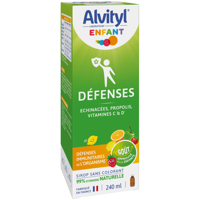 Alvityl – Défenses Immunitaires Sirop, 240 ml