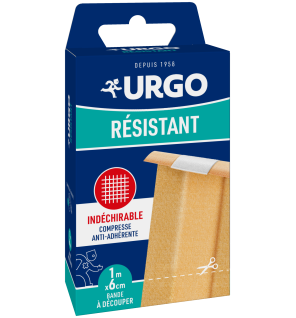 Urgo – Résistant Bande à Découper Anti-Adhérente, 6 cm x 1 m