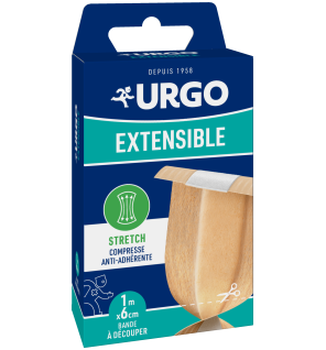 Urgo – Extensible Bande Confort, 1 m x 6 cm