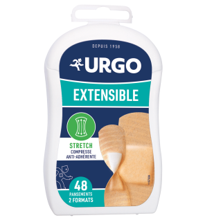 Urgo – Extensible Pansements, 48 pansements 2 formats