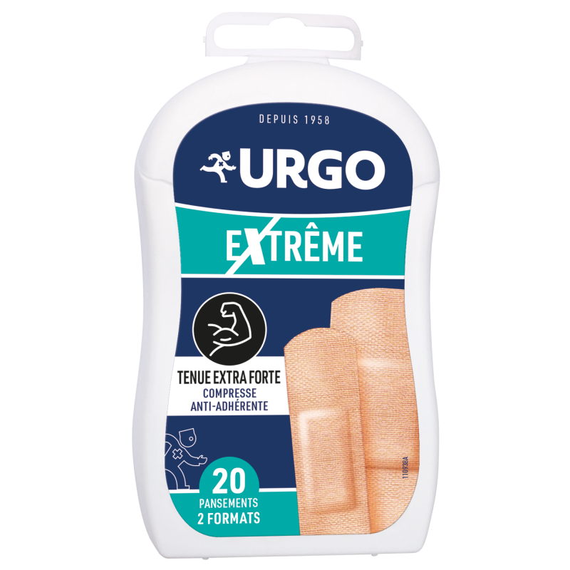 Urgo – Pansements Extrême, 20 pansements 2 formats Urgo – Pansements Extrême, 20 pansements 2 formats