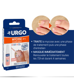 Urgo – Filmogel Mycose 2 en 1 Nude, 4 ml