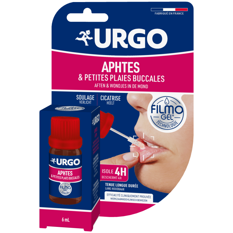 Urgo – Filmogel Aphtes et Petites Plaies Buccales, 6 ml Urgo – Filmogel Aphtes et Petites Plaies Buccales, 6 ml