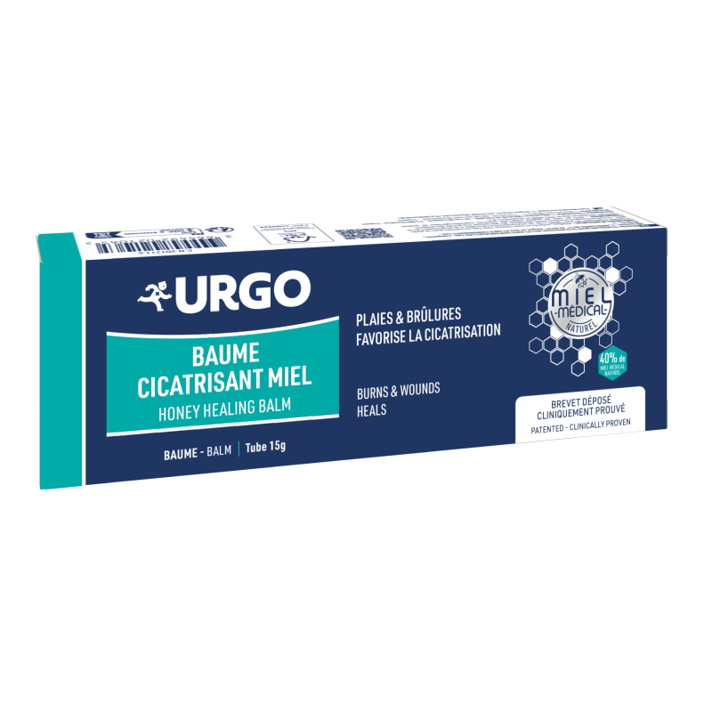Urgo – Baume cicatrisant au miel, 15 g Urgo – Baume cicatrisant au miel, 15 g