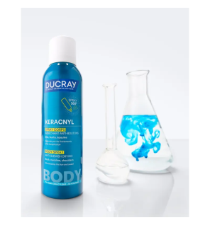 Ducray – Keracnyl Spray Corps Asséchant Anti-Boutons, 150 ml