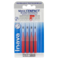 Inava – Mono Compact Brossettes Interdentaires ISO4, 4 unités Inava – Mono Compact Brossettes Interdentaires ISO4, 4 unités