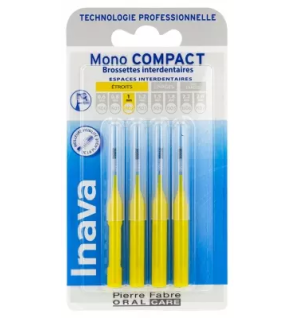 Inava – Mono Compact Brossettes Interdentaires ISO2, 4 unités