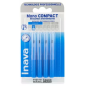 Inava – Mono Compact Brossettes Interdentaires ISO1, 0,8 mm, 4 unités Inava – Mono Compact Brossettes Interdentaires ISO1, 0,8 mm, 4 unités