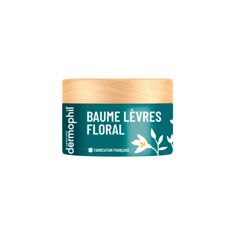Dermophil Indien – Baume lèvres floral, 15 g