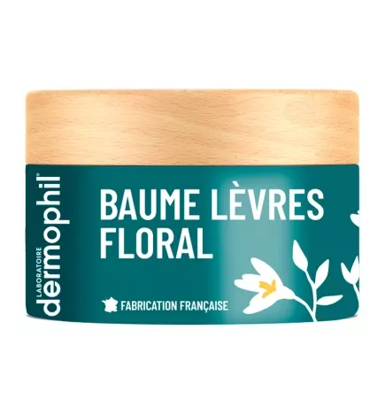 Dermophil Indien – Baume lèvres floral, 15 g