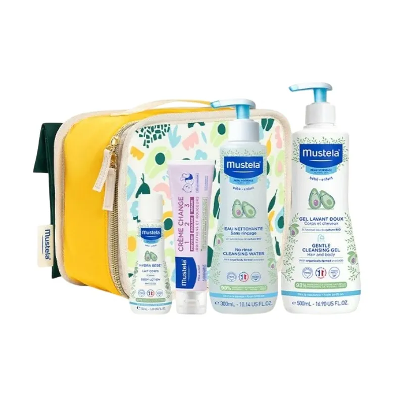 Mustela – Vanity Les Indispensables de Bébé, 4 produits