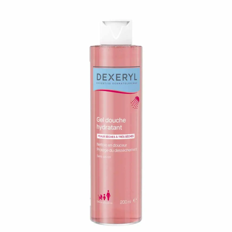 Dexeryl – Gel douche hydratant, 200 ml