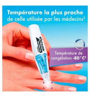 Excilor – ZéroVerrue Freeze Excel traitement des verrues, 14,3 g