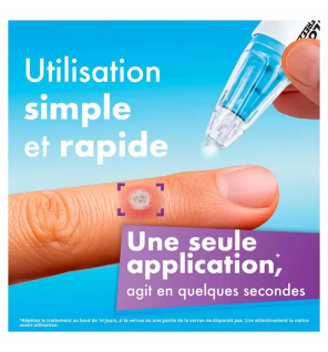 Excilor – ZéroVerrue Freeze Excel traitement des verrues, 14,3 g