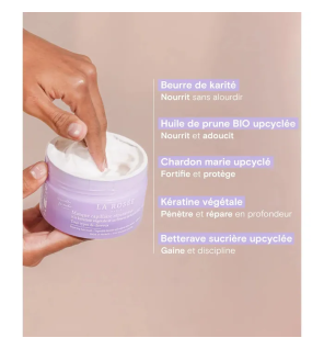 La Rosée – Masque capillaire réparateur tous types de cheveux, 200 ml