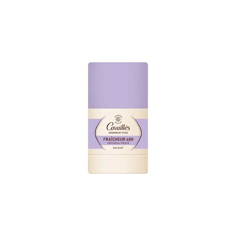 Cavaillès – Déodorant fraîcheur 48H Patchouli stick tous types de peaux, 50 g Cavaillès – Déodorant fraîcheur 48H Patchouli stick tous types de peaux, 50 g