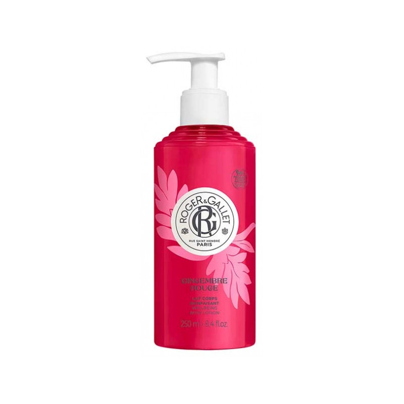 Roger & Gallet – Gingembre Rouge Lait Corps Bienfaisant, 250 ml Roger & Gallet – Gingembre Rouge Lait Corps Bienfaisant, 250 ml