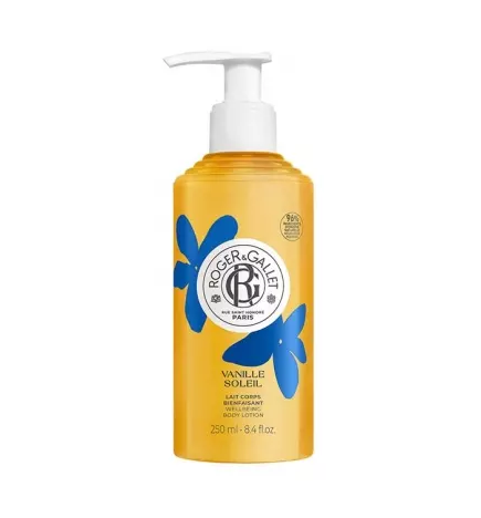 Roger & Gallet – Lait Corps Bienfaisant Vanille Soleil, 250 ml
