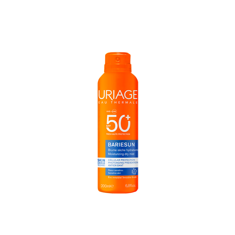 Uriage – Bariésun Brume Sèche Hydratante SPF50+, 200 ml