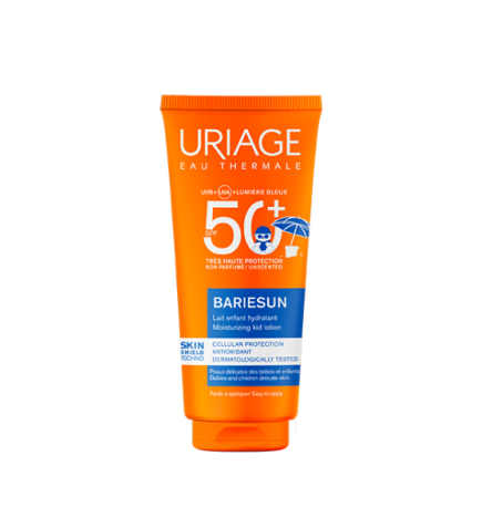 Uriage – Bariésun Lait Enfant Hydratant Très Haute Protection SPF50+, 100 ml