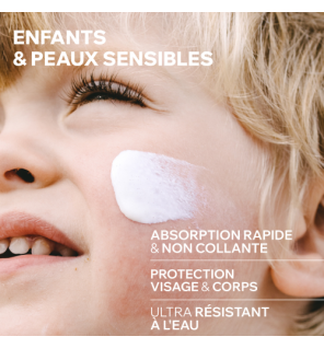 Uriage – Bariésun Lait Enfant Hydratant Très Haute Protection SPF50+, 100 ml