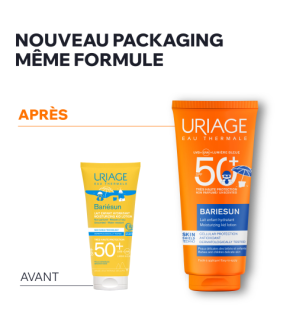 Uriage – Bariésun Lait Enfant Hydratant Très Haute Protection SPF50+, 100 ml
