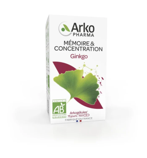 Arkopharma – Arkogélules BIO Ginkgo, 150 gélules