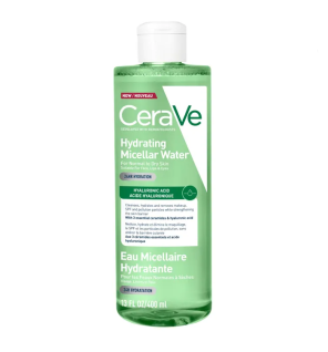 CeraVe – Eau Micellaire Hydratante peaux normales à sèches, 400 ml