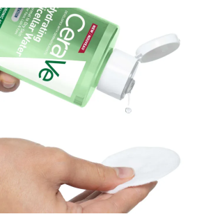 CeraVe – Eau Micellaire Hydratante peaux normales à sèches, 400 ml