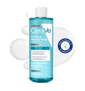 CeraVe – Eau Micellaire Purifiante peaux normales à grasses, 400ml