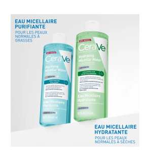 CeraVe – Eau Micellaire Purifiante peaux normales à grasses, 400ml