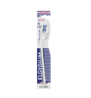 ELGYDIUM – La Petite Marinière Brosse à dents française, 1 unité