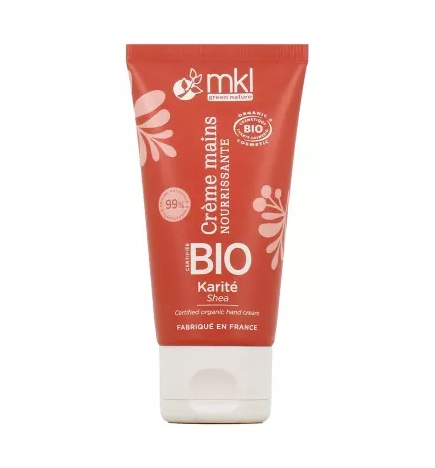 MKL Green Nature – Crème mains nourrissante karité bio, 50 ml