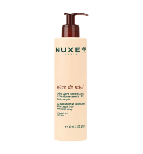 Nuxe – Rêve de Miel Crème Corps Nourrissante Ultra-Réconfortante 48H, 400 ml