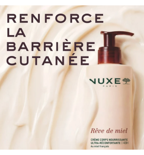 Nuxe – Rêve de Miel Crème Corps Nourrissante Ultra-Réconfortante 48H, 400 ml